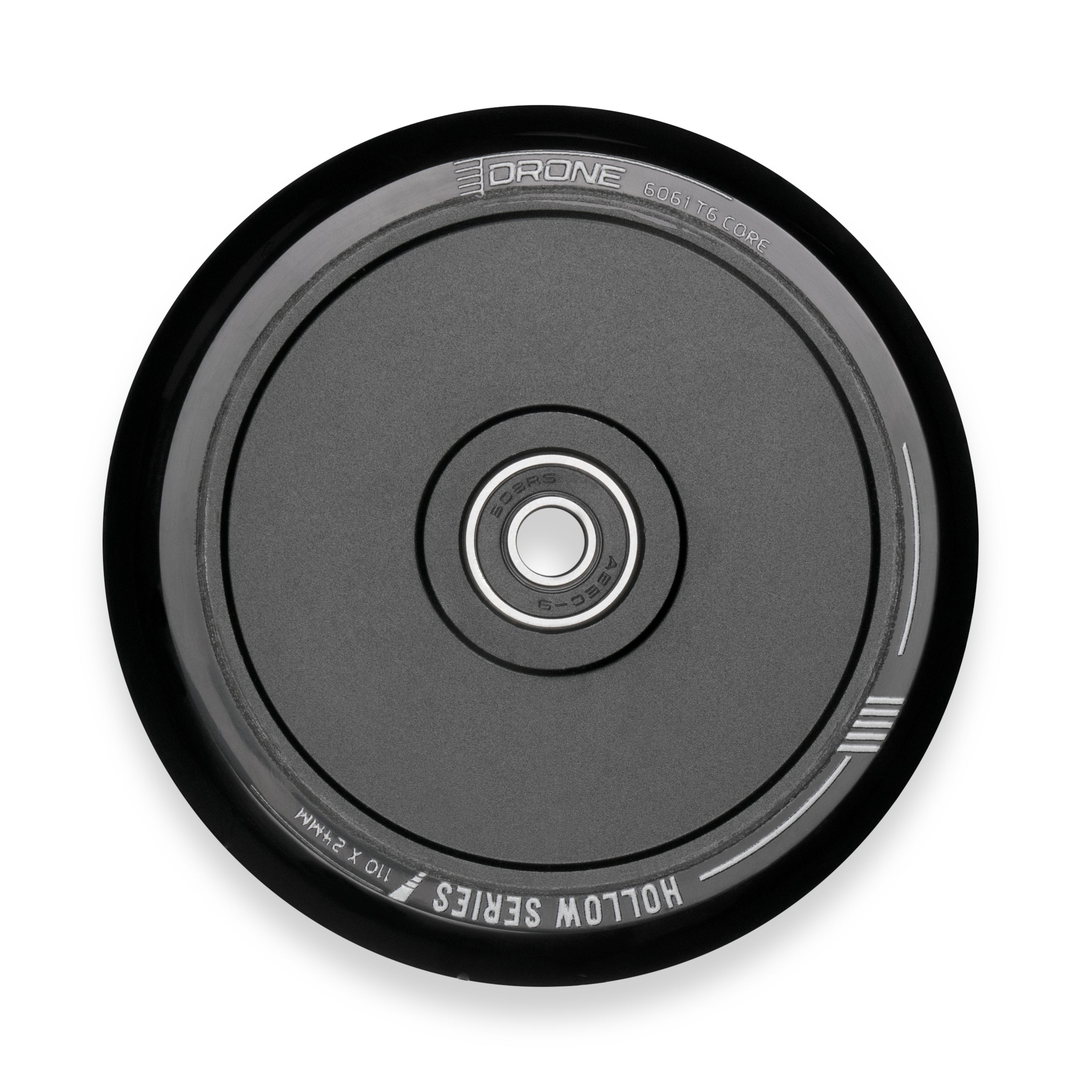Drone Hollow Series Wheel - Black (1 x Wheel)