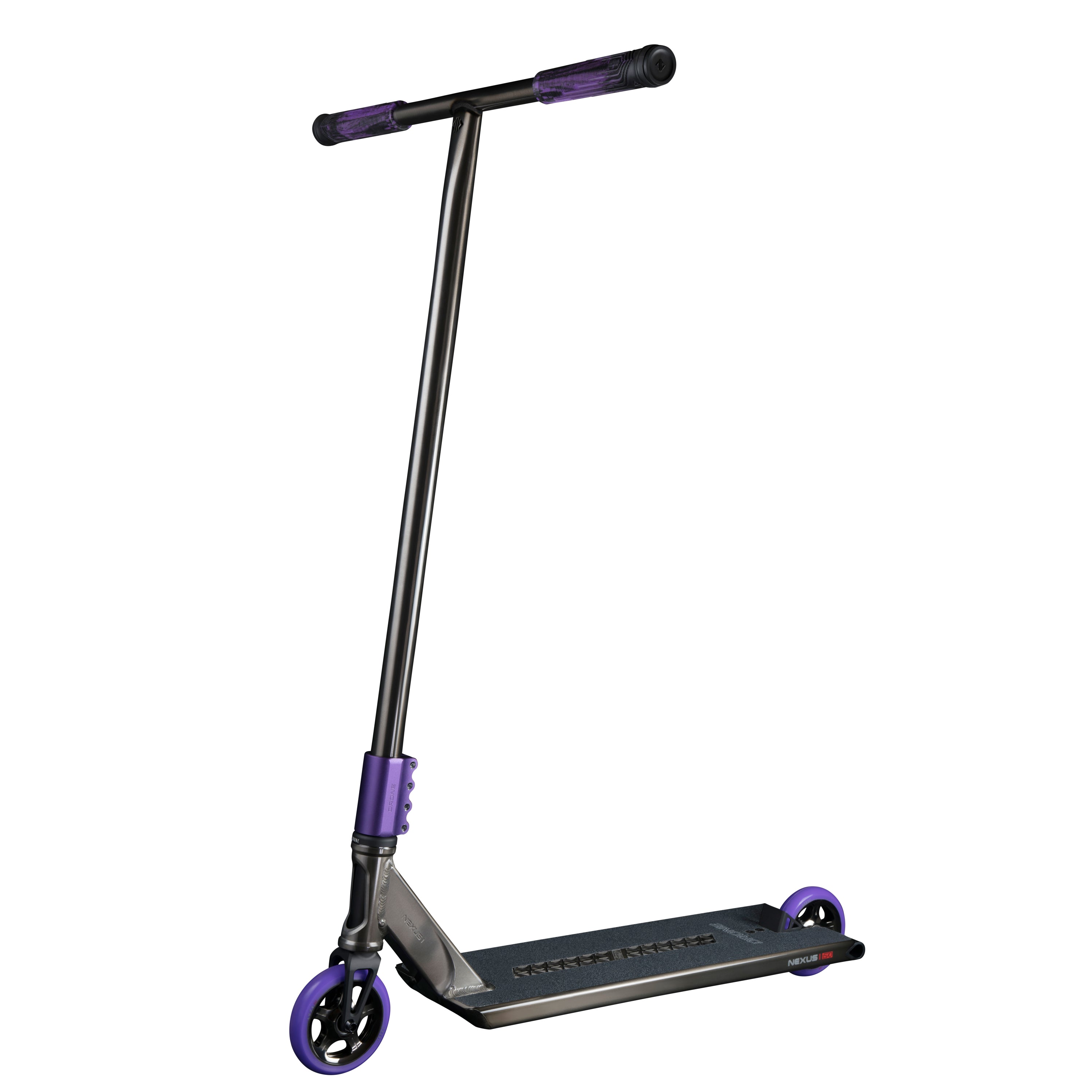 Nexus Evo 6.5" Complete Scooter - Smoked Chrome / Purple