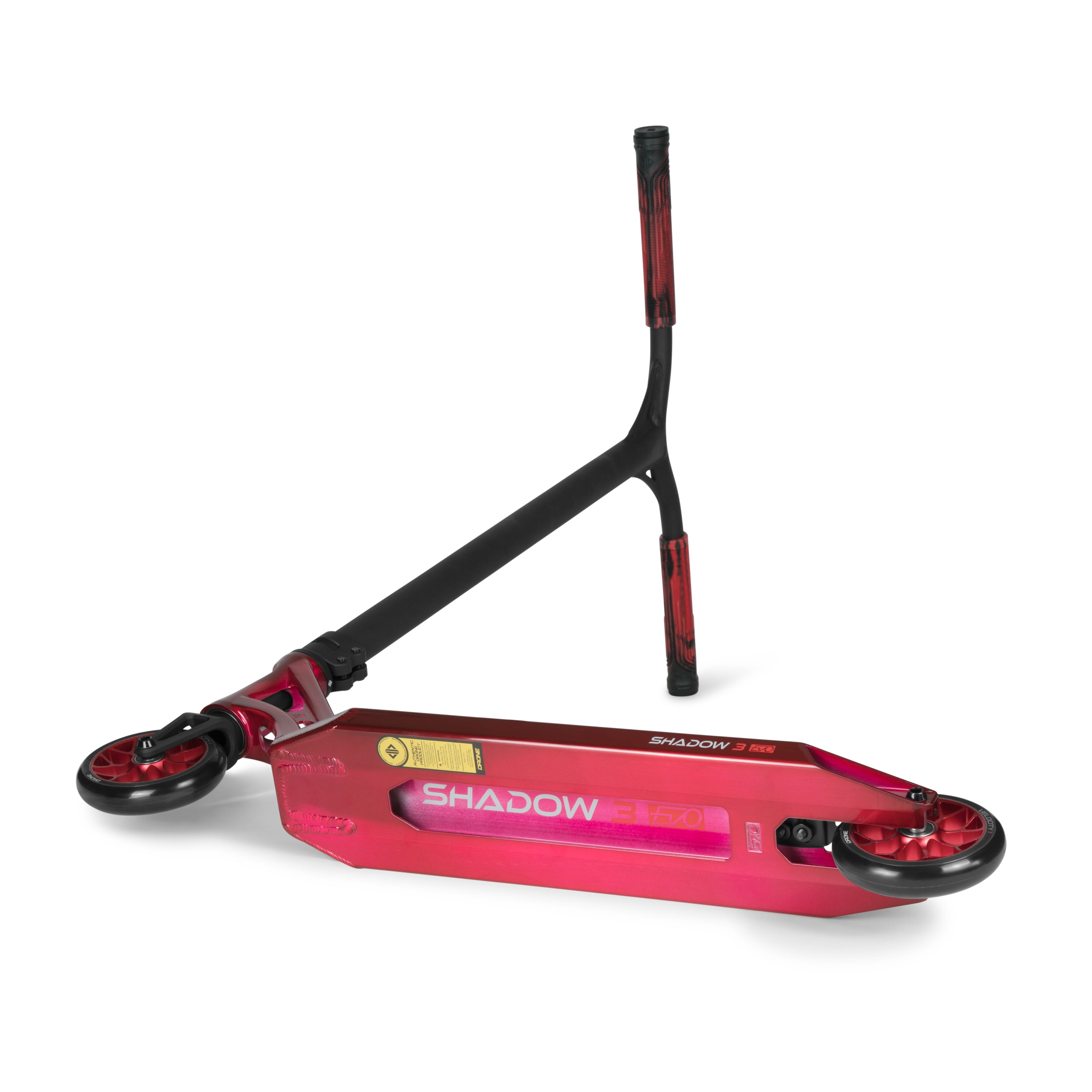 Shadow 3 Evo Feather-Light Complete Scooter - Trans Red