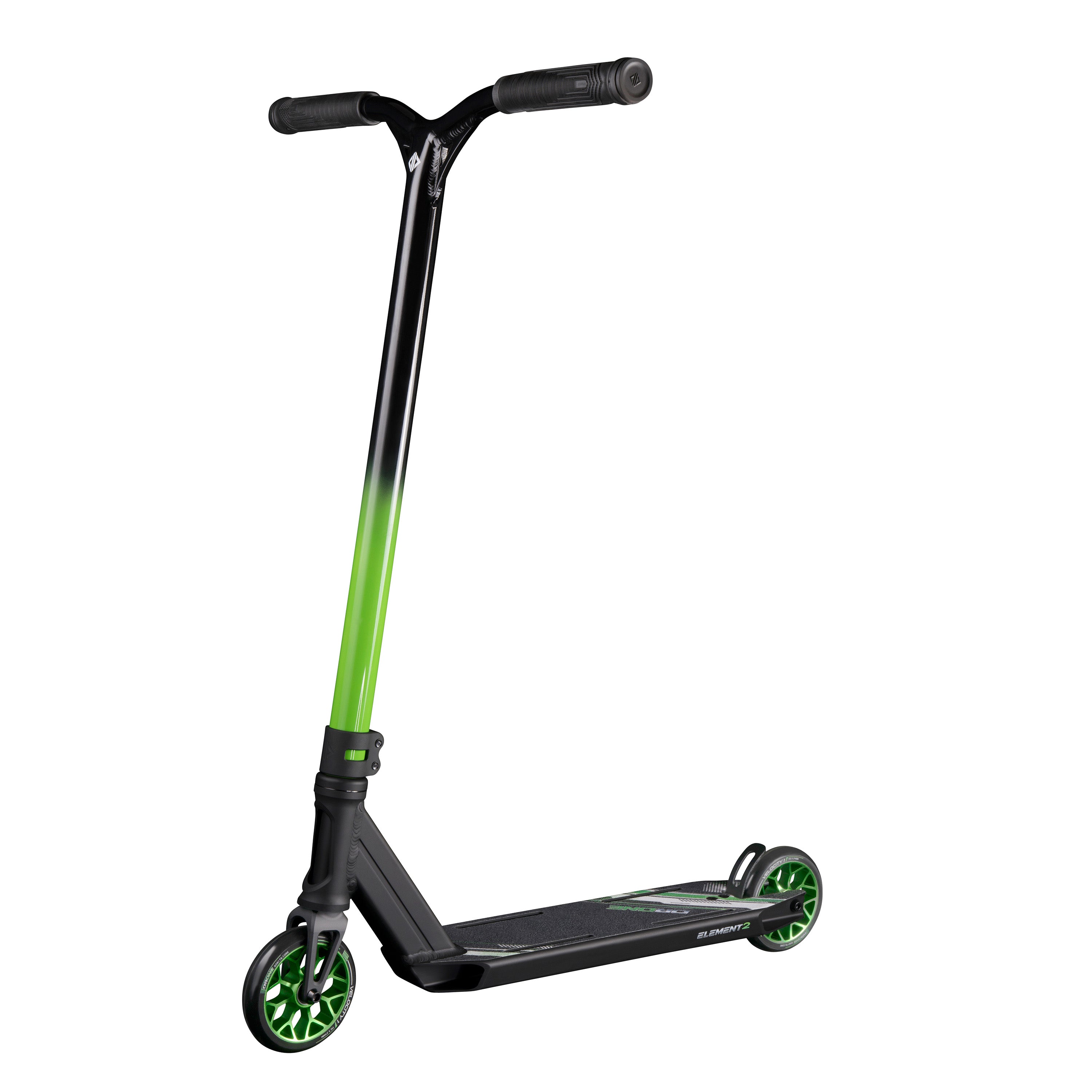 Element 2 Evo Console Complete Scooter - Black / Green