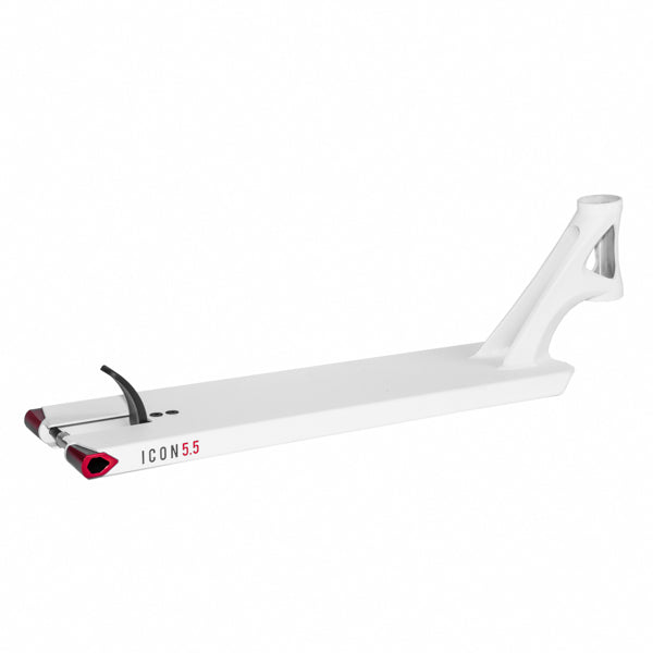 Icon 5.5 Deck Back White