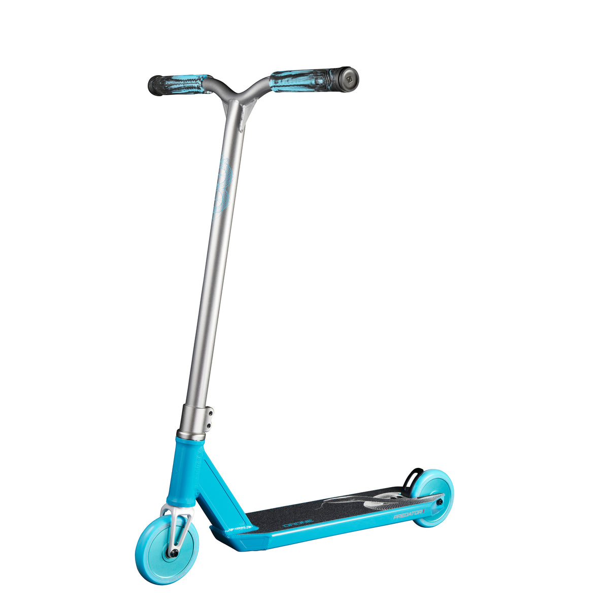 Predator 1 Complete Scooter - Cyan / Silver