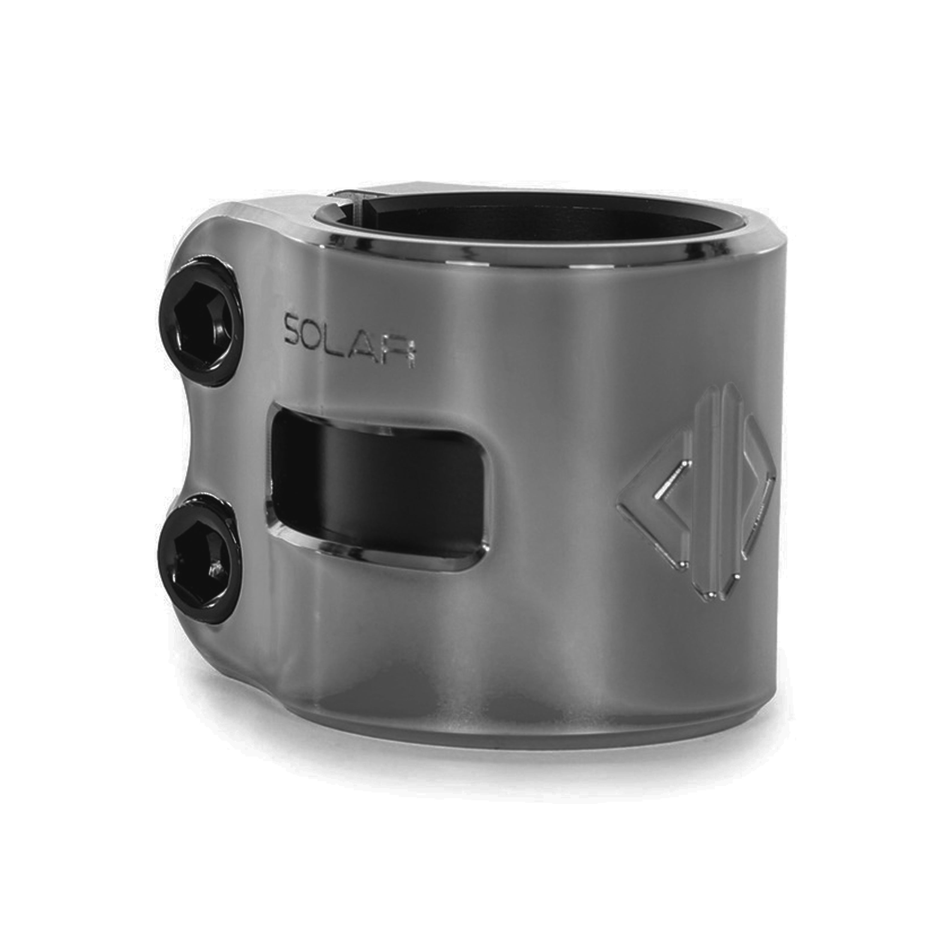 Drone Solar Double Clamp - Smoked Chrome