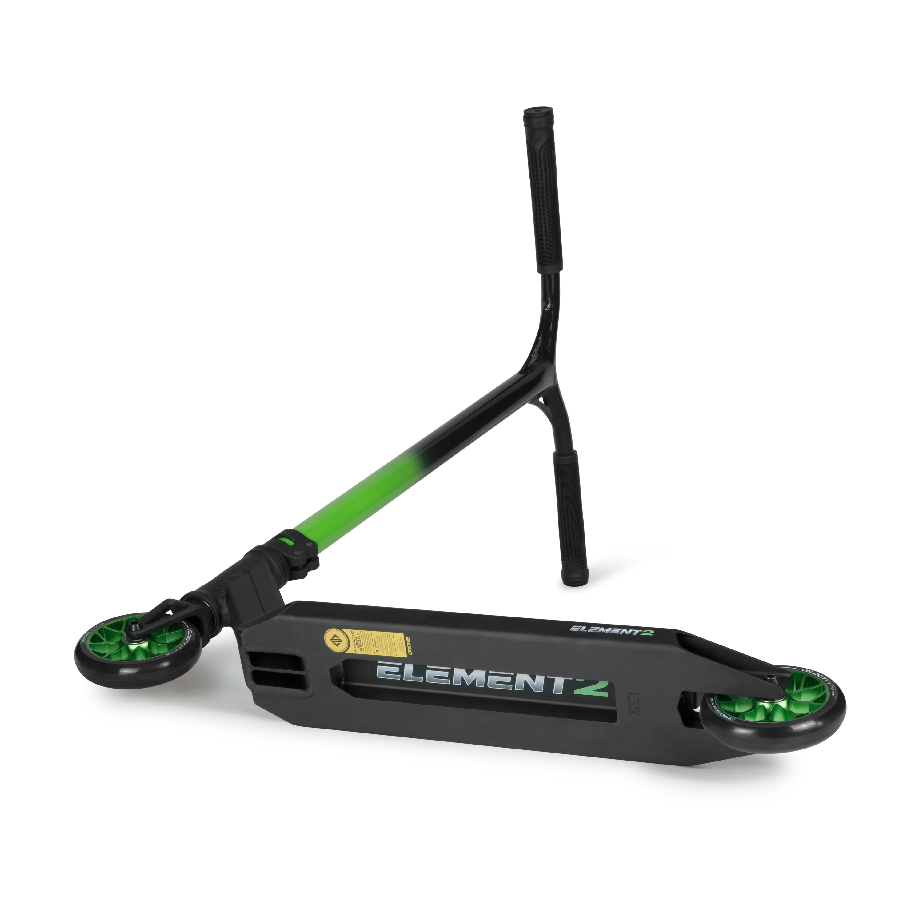 Element 2 Evo Console Complete Scooter - Black / Green