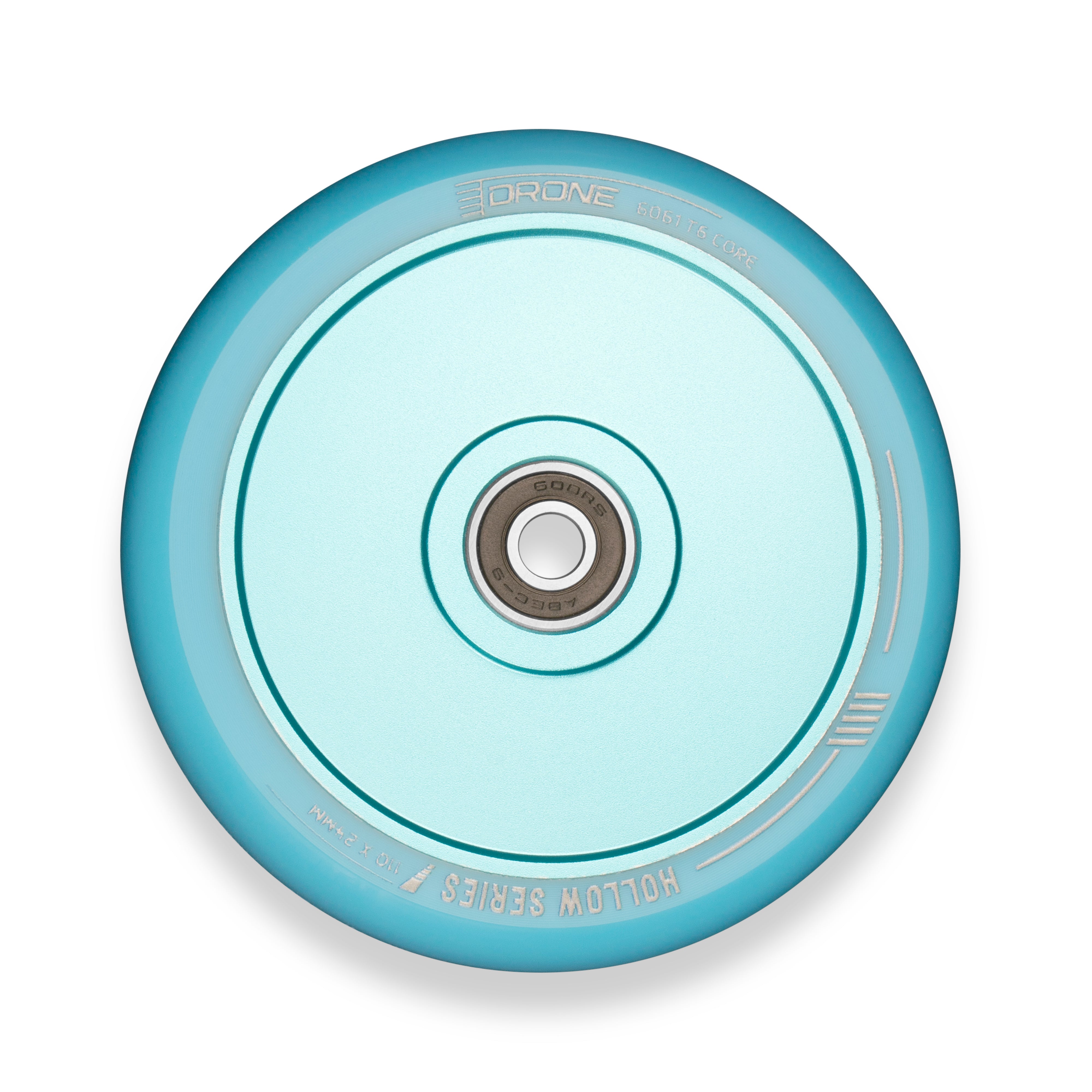Hollow Series 110mm Wheel - Cyan / Cyan