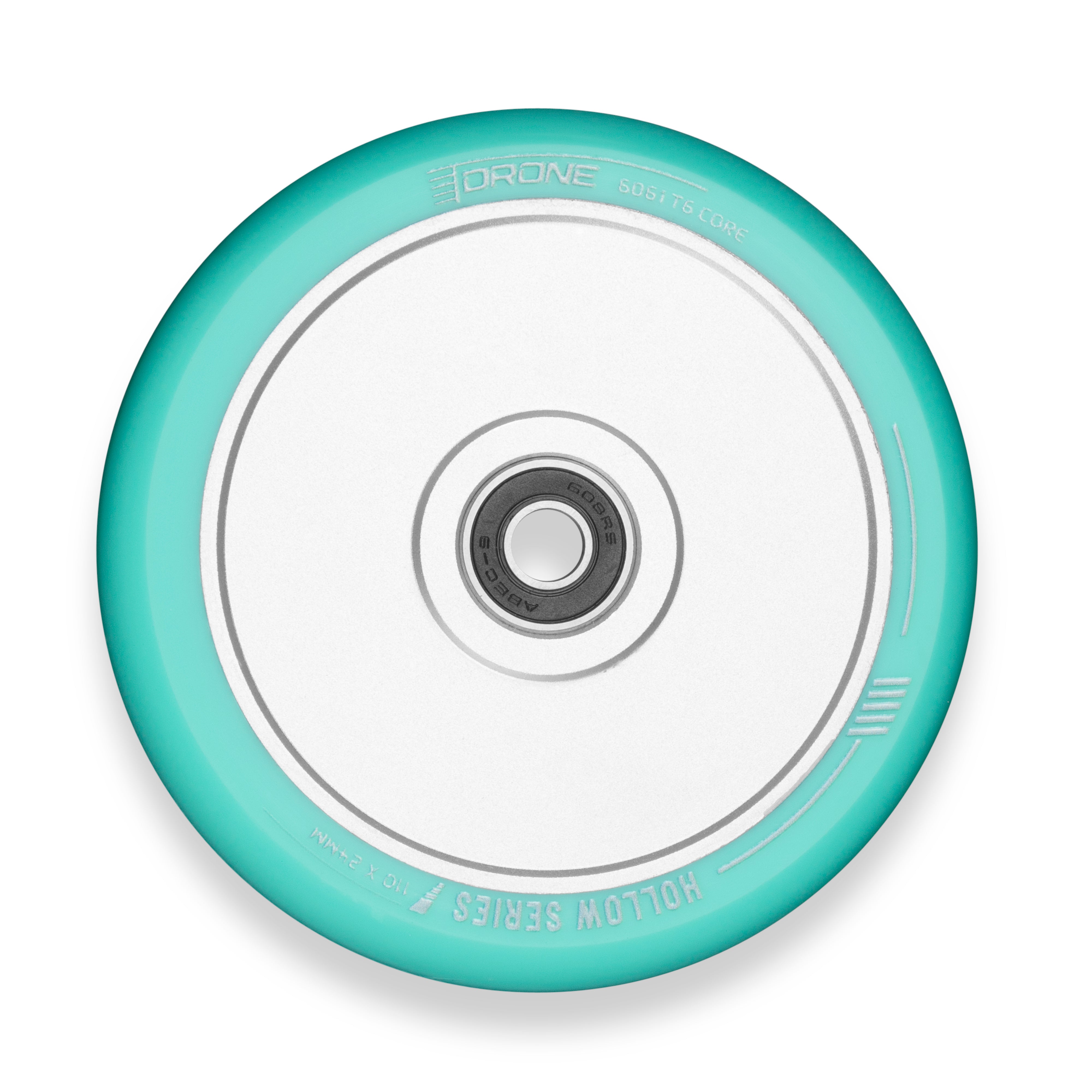 Hollow Series 110mm Wheel - Mint Green / Silver