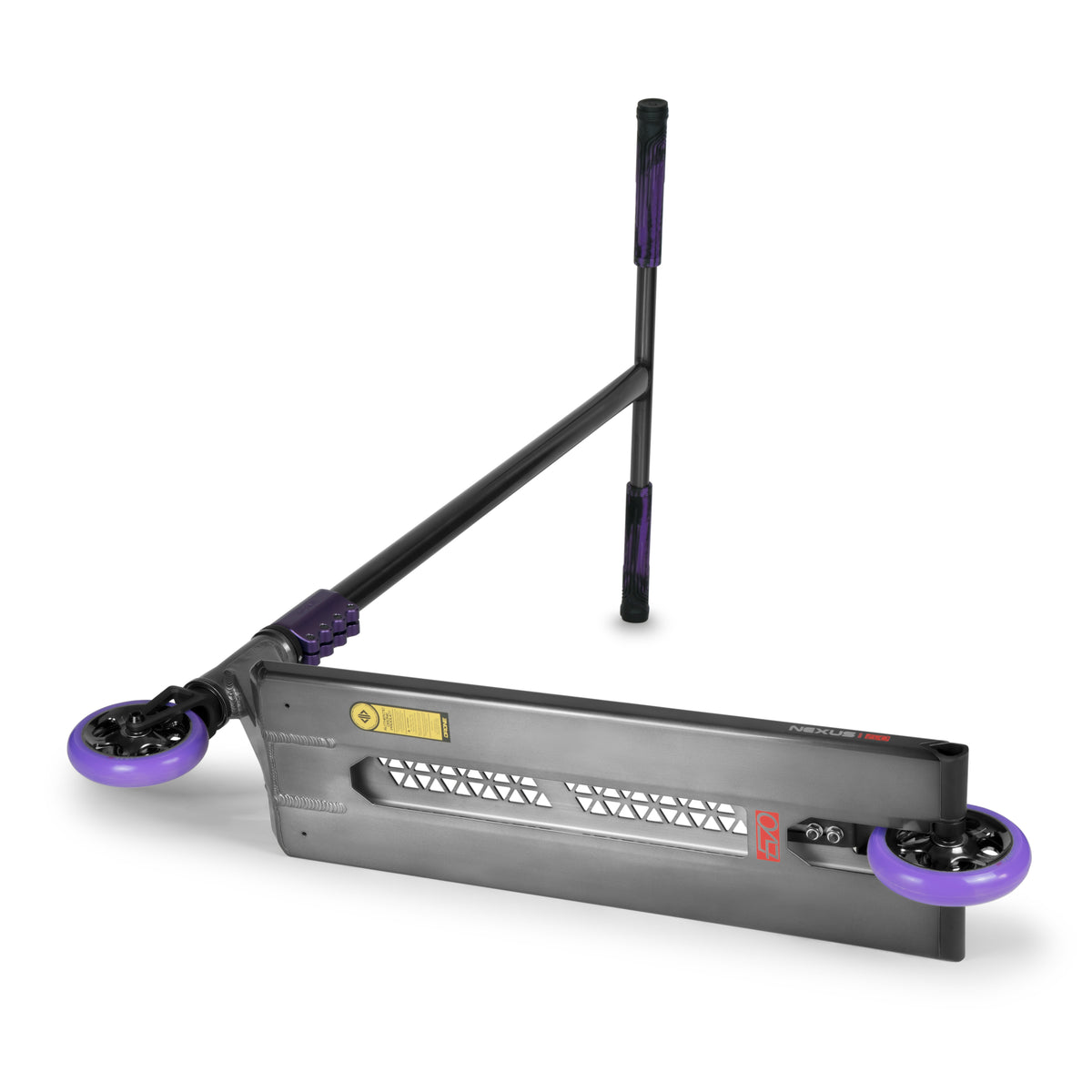 Nexus Evo 6.5" Complete Scooter - Smoked Chrome / Purple