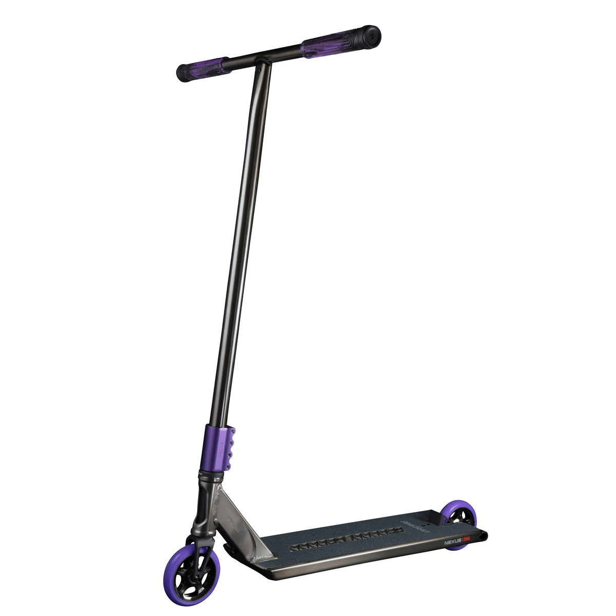 Nexus Evo 6.5" Complete Scooter - Smoked Chrome / Purple