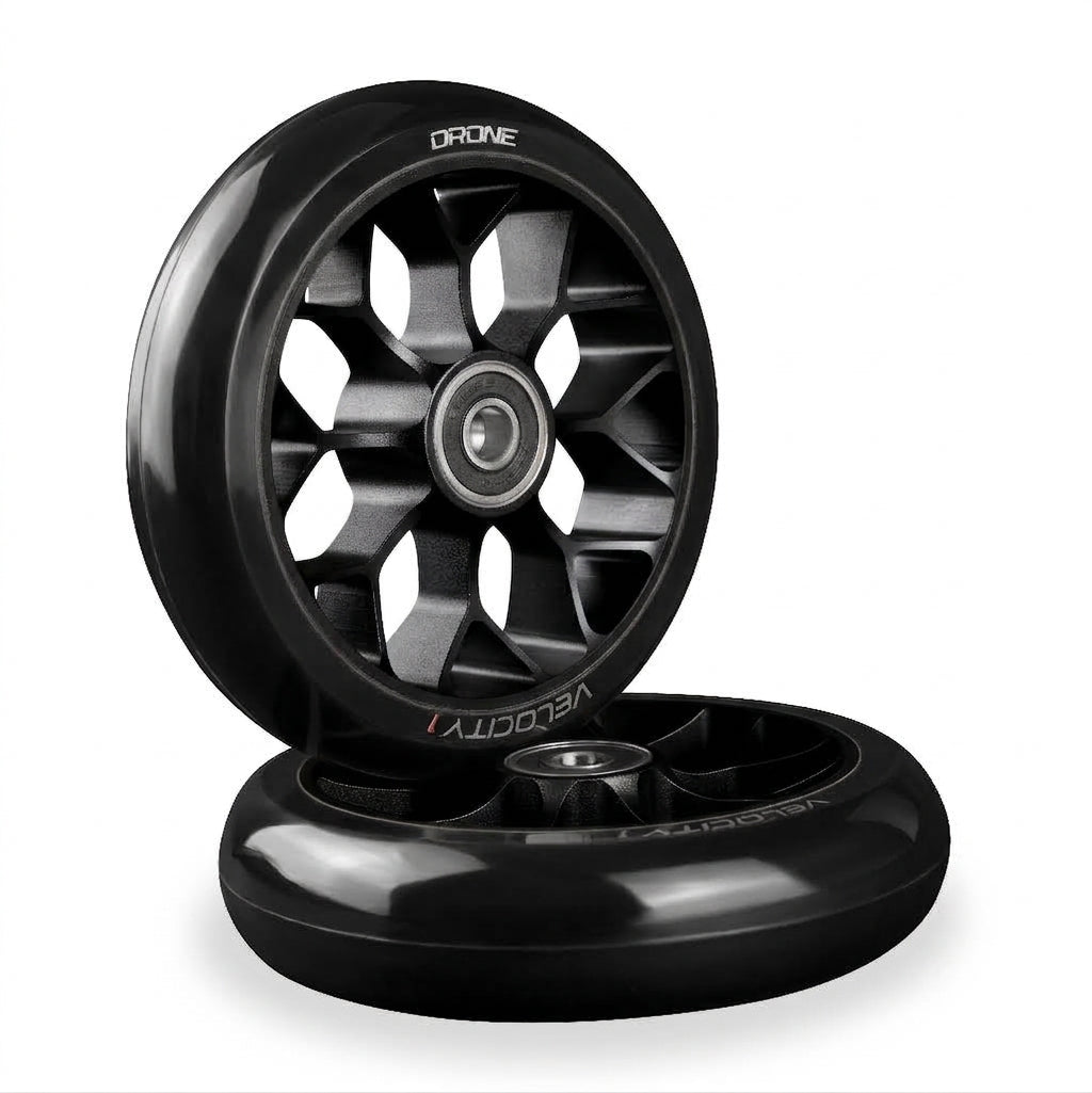 Velocity 110mm Spoked Super-Light Wheel - Black