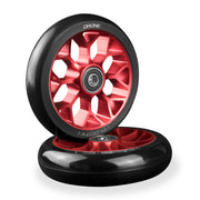Velocity 110mm Spoked Super-Light Wheel - Red / Black